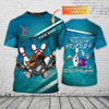 FUNSTUFFPRINT Personalized Bowling Friend T Shirt, Bowling Team Uniform Shirts, Shirt For Bowling Players 3D T-shirt