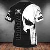 FUNSTUFFPRINT Custom Skull Welder Shirt, Welding Shirt With Skulls Pattern 3D T-shirt
