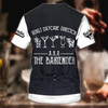 FUNSTUFFPRINT Personalized Bartender 3D T Shirts, All Over Printed Barista Shirts, Bartender Gift, Gift For A Barista 3D T-shirt