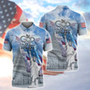 FUNSTUFFPRINT In God We Trust   Polo Shirt Size S-5XL