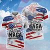 FUNSTUFFPRINT Ultra Maga And Proud Of It Polo Shirt Size S-5XL