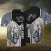 FUNSTUFFPRINT White Horse 3D Shirts Design, Love Horse  Polo Shirt Size S-5XL