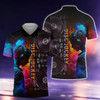 FUNSTUFFPRINT Disc Jockey Music  3D All Over Print Polo Shirt Size S-5XL