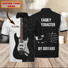 FUNSTUFFPRINT Guitar - Personalized Name 3D Polo Shirt Size S-5XL