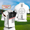 FUNSTUFFPRINT God - Golf - Personalized Name 3D Polo Shirt 39