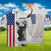 FUNSTUFFPRINT Golf NBTT - Golf Player - Personalized Name 3D Polo Shirt