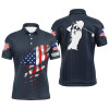 FUNSTUFFPRINT Mens golf polo shirts American flag patriotic golf shirts custom polo golf tops for men  Polo Shirt Size S-5XL