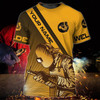 FUNSTUFFPRINT Customized With Name 3D All Over Print Welder Shirt, Men Welder Shirts, Welder Dad Present 3D T-shirt
