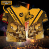 FUNSTUFFPRINT Customized With Name 3D All Over Print Welder Shirt, Men Welder Shirts, Welder Dad Present 3D T-shirt