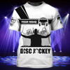 FUNSTUFFPRINT Customized Relax Dj T Shirt, 3D Dj Shirt Men And Women, Cool Disc Jockey T Shirt 3D T-shirt