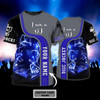 FUNSTUFFPRINT Personalized I Am A Disc Jockey T Shirt, 3D All Over Printed Dj Shirt, Night Club Bar Dj Shirt 3D T-shirt
