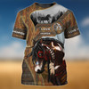 FUNSTUFFPRINT 3D All Over Printed Horse T Shirt, Love Horse Shirts, White Horse Shirt For Men And Women, Beautiful Horse Tee Shirt 3D T-shirt