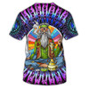 FUNSTUFFPRINT 3D All Over Print Old Man Hippie Shirts, Hippie Man Shirt, Hippie Woman Shirts, Colorful Hippie Tshirt 3D T-shirt