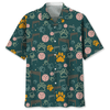 Volleyball And Dog Hawaiian Shirt, Short Sleeve Summer Vacation Beach Shirts for men