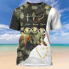 FUNSTUFFPRINT Turtles Faith Hope Love 3D Tshirt, Turtle Shirt, Sea Turtle Tshirt, Gift For Turtle Lovers 3D T-shirt