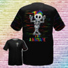FUNSTUFFPRINT LGBT Skeleton T Shirt, I’m A Mixtape 3D All Over Printed Shirts For LGBT Pride Month, Lesbian Shirt 3D T-shirt