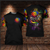FUNSTUFFPRINT LGBT Rose Angel Wing 3D All Over Printed Shirts For LGBT Community, Bisexual Shirts For LGBTQ History Month 3D T-shirt