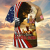 FUNSTUFFPRINT One Nation Under God Christian 3D Full Printed Shirts, Independence Day Hoodie 3D Tee Shirt, Patriotice 3D Tshirts 3D T-shirt