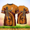 FUNSTUFFPRINT Guitar 3D T Shirt Hoodie For Men And Woman Sublimation Shirts For Guitar Lover 3D T-shirt