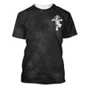 FUNSTUFFPRINT The Devil Saw Me With My Head Down And Though He'd Won 3d All Over Print Shirt - Christian 3d Shirts For Men Women 3D T-shirt
