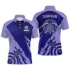 FUNSTUFFPRINT Personalized Purple Jerseys Archery Men Polo Shirts Custom Archery Target  Polo Shirt Size S-5XL