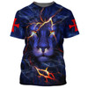 FUNSTUFFPRINT Lion Way Maker Miracle Worker Promise Keeper 3d Shirts - Christian T Shirts For Men And Women 3D T-shirt
