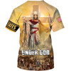 FUNSTUFFPRINT One Nation Under God 3d Shirts - Christian T Shirts For Men And Women 3D T-shirt