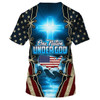 FUNSTUFFPRINT One Nation Under God Patriotic 3d Shirts - Christian T Shirts For Men And Women 3D T-shirt