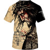 FUNSTUFFPRINT Jesus Christ Way Maker Miracle Worker 3d Shirts - Christian T Shirts For Men And Women 3D T-shirt
