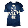 FUNSTUFFPRINT 2 Corinthians 57 For We Walk By Faith, Not By Sight 3d Shirts - Christian T Shirts For Men And Women
 3D T-shirt