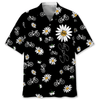 Cycling Daisy Hawaiian Shirt, Idea Gift for Cycling Lover, Summer Cycling Shirt