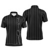 FUNSTUFFPRINT Personalized mens golf polo shirts custom name golf tops mens   Polo Shirt Size S-5XL