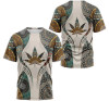 FUNSTUFFPRINT Personalized T-Shirt, Hoodie - Mandala Weed Cannabis 3D Printed 3D T-shirt