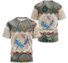 FUNSTUFFPRINT Personalized T-Shirt, Hoodie - Dragonfly Floral Mandala 3D Printed 3D T-shirt