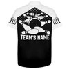 Custom Hawaiian Bowling Shirt For Men Women Custom Bowling Hawaiian Black White Bowling Shirt For Team