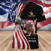 FUNSTUFFPRINT Veteran - DD 214 - Personalized Name 3D Tshirt 7 - Nvc97 3D T-shirt