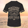 FUNSTUFFPRINT Massage Therapist Amazing Healer And Powerful Superhero Personalized 3D Tshirt NBTT 3D T-shirt