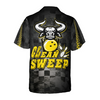 Custom Clean Sweep Bowling Bull Aloha Hawaiian Shirt For Summer, Colorful Shirt For Men Women, Perfect Gift For Friend, Team, Family, Bowling Lovers
