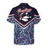 Custom Bowling Pattern Custom Name Hawaiian Shirt, Personalized Colorful Summer Aloha Shirt For Men Women, Perfect Gift For Friend, Family, Bowling Lovers