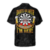 Darts And Beer Hawaiian Shirt, Colorful Summer Aloha Shirt For Men Women, Perfect Gift For Friend, Team, Family, Darts Beer Lovers