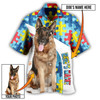 Custom German Shepherd My Lovely Dog Custom Photo Personalized - Hawaiian Shirt, Idea Gift for Dog Lover