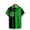 Happy Patrick's day gnome truck Hawaiian Shirt, St. Patrick's Day 3d Shirt, Shamrock Hawaiian Shirt