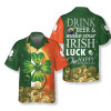Hawaiian Aloha Shirts St Patrick's Day Beer And Irish Luck, St Patrick's Day Hawaiian shirt