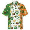 Beard Saint Patrick's Day Seamless Pattern Hawaiian Shirt