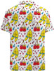 Men's Casual Button Down Short Sleeve Shirt Pride Month Rainbow LGBT Print Summer Hawaiian Shirts Beach Shirts Gift