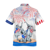 Elephant Hawaiian Shirt Independence Day, Is Comming, Cute Elephant Hawaii Beach Shirts For Summer, Elephant Lovers