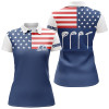 Custom Black Womens Golf Polo Shirt Neon Pink Flamingos Pattern Custom Name Team Golf Polo Shirts Nqs4951
