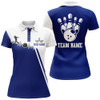 Custom Camo Bowling Polo Shirt for Women Custom Bowling Team Shirt Bowlers Jersey QZT2