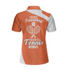 Custom Tennis Custom Women Polo Shirt, Personalized Tennis Gift For Ladies, I'm not Swearing I'm Using My Tennis Words Custom Short Sleeve Women Polo Shirt