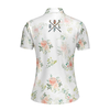 Golf Girl God Says You Are, Short Sleeve Women Polo Shirt, Floral Golf Shirt For Ladies, Best Golf Gift For Women, Polo Shirt For Women Golfers